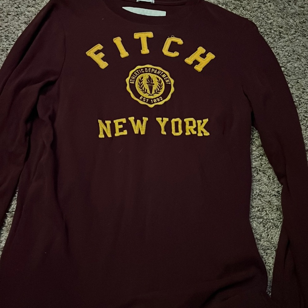Maroon dress shirt long sleeve